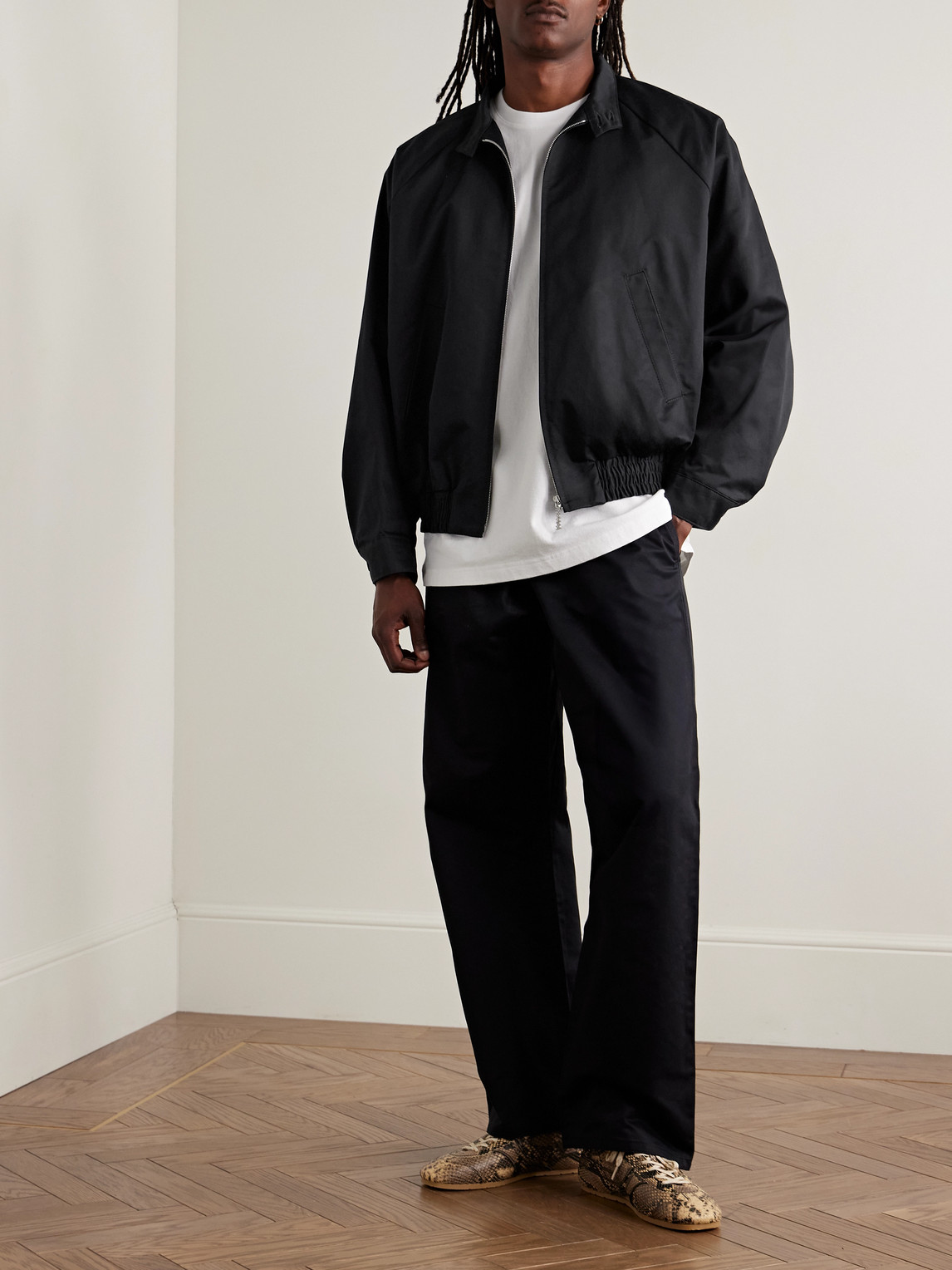Marni Cotton-gabardine Bomber Jacket