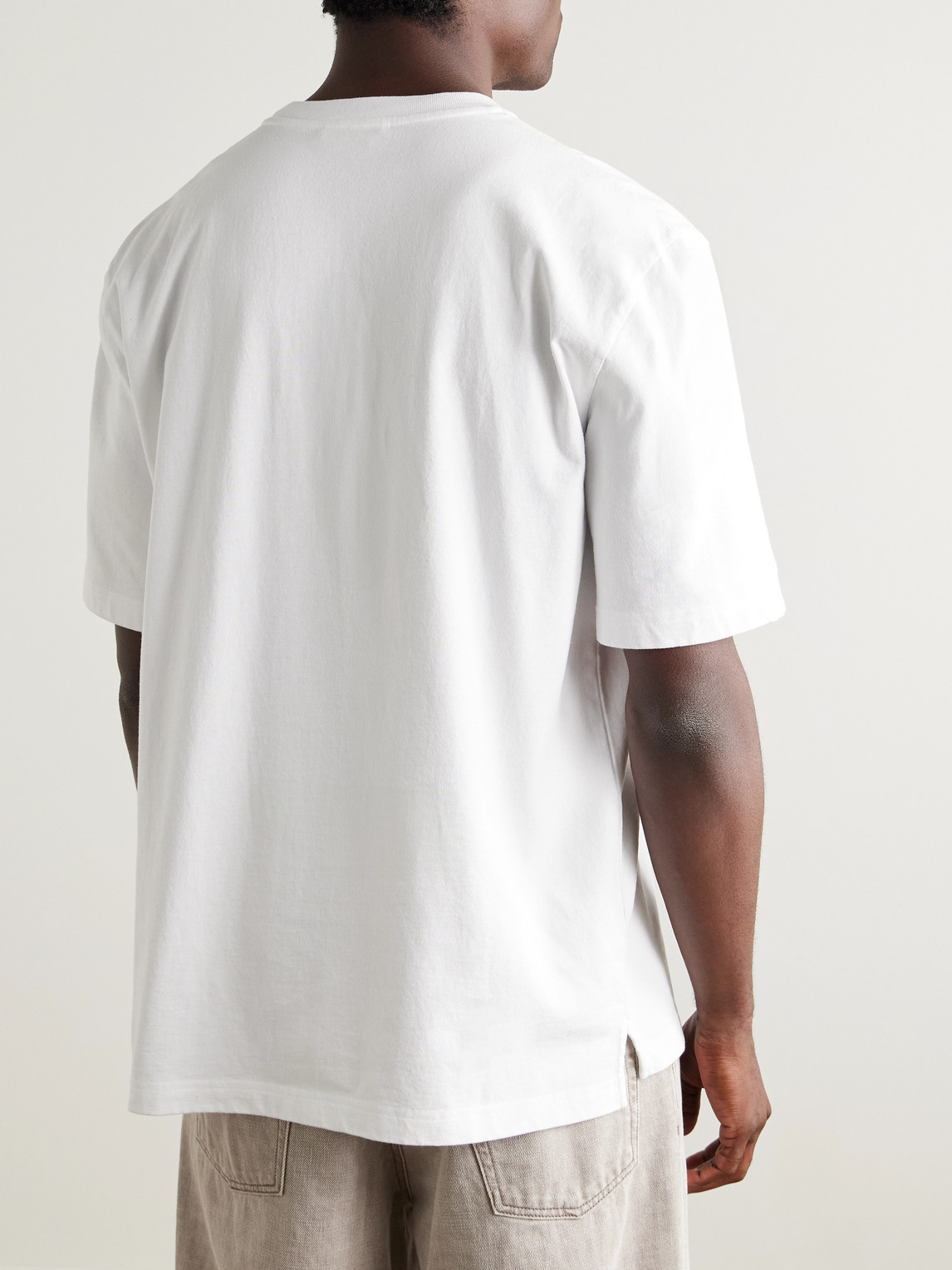 Marni T-shirt In Cotone Bianco Uomo