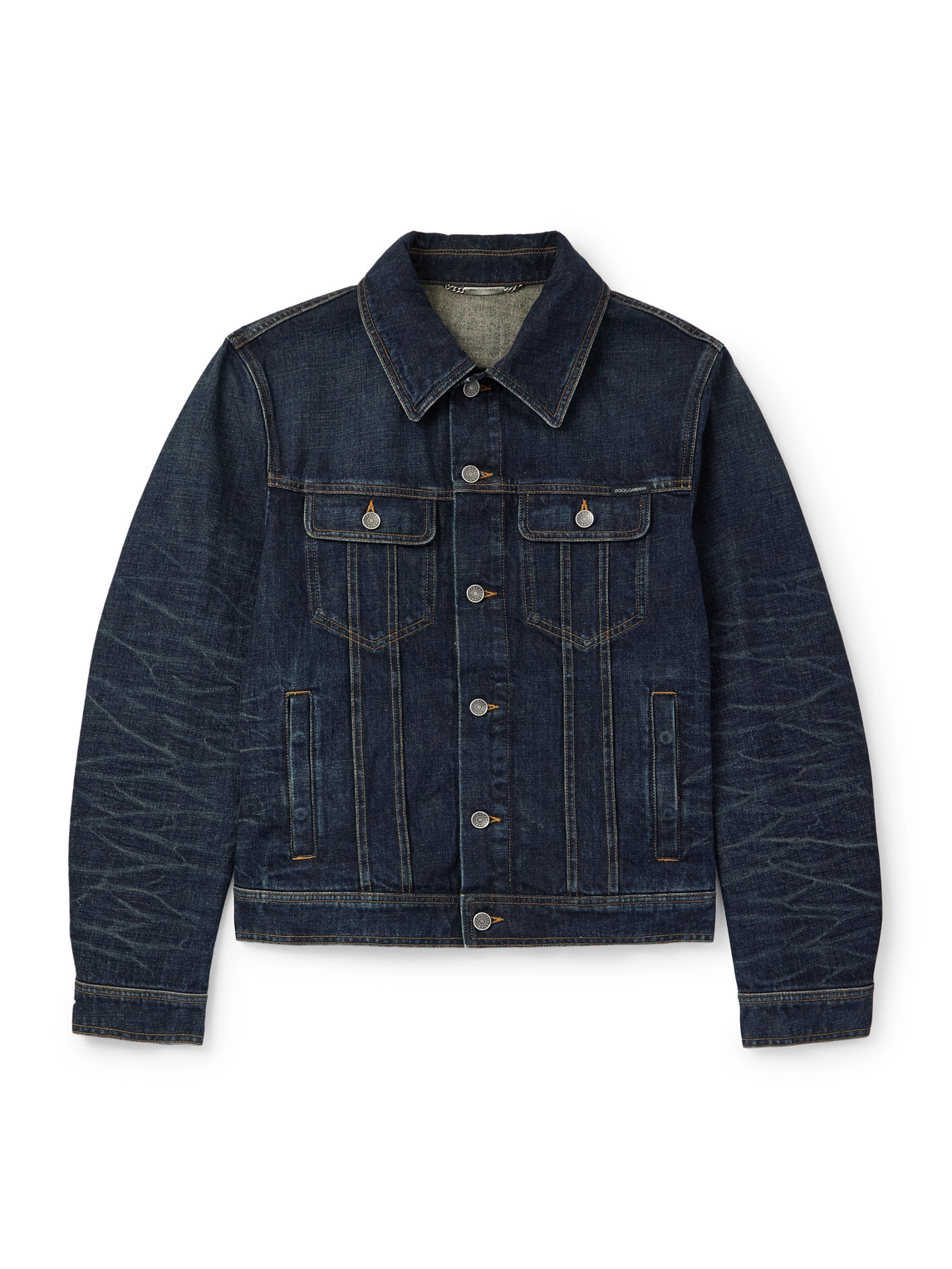 Dolce & Gabbana Denim Jacket In Blue