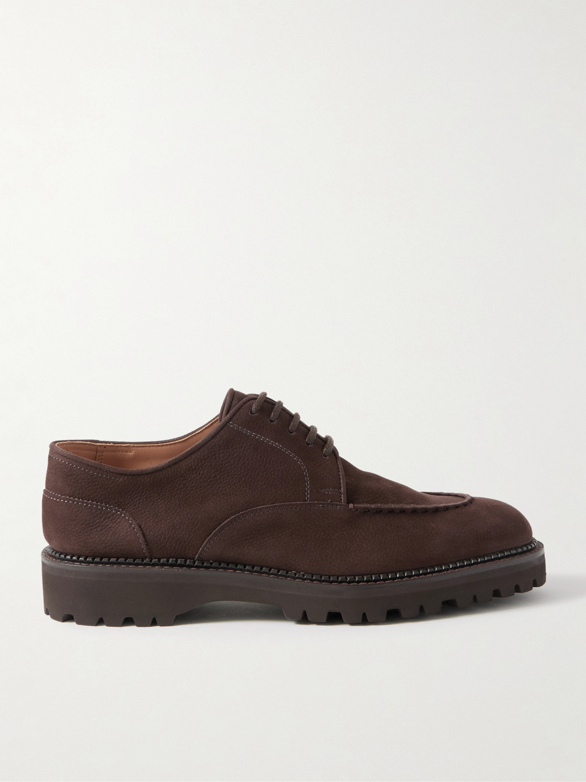 Land Rugged Nubuck Derby Shoes - Men