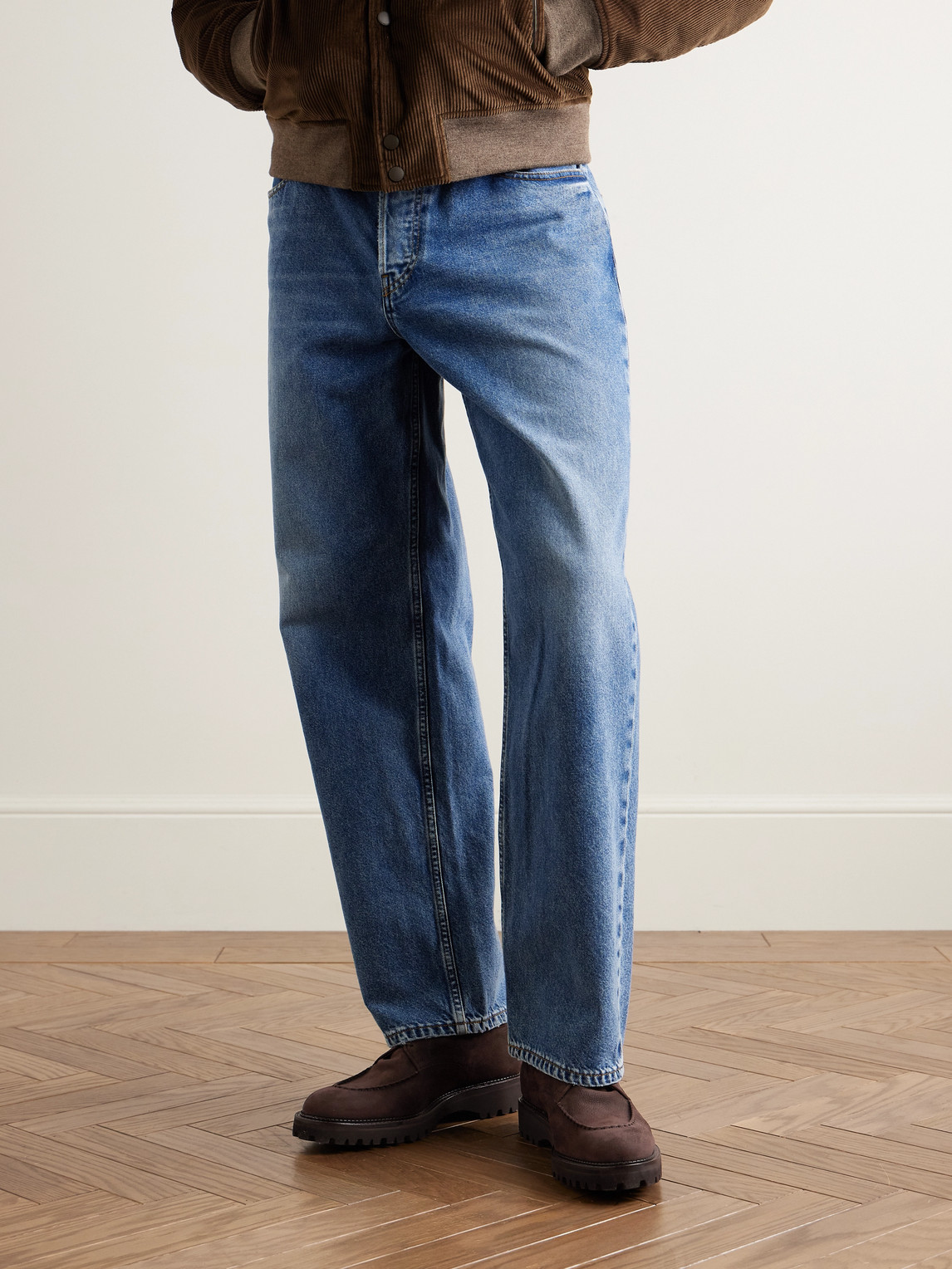 John Lobb Land Rugged Nubuck Derby Shoes In Brown