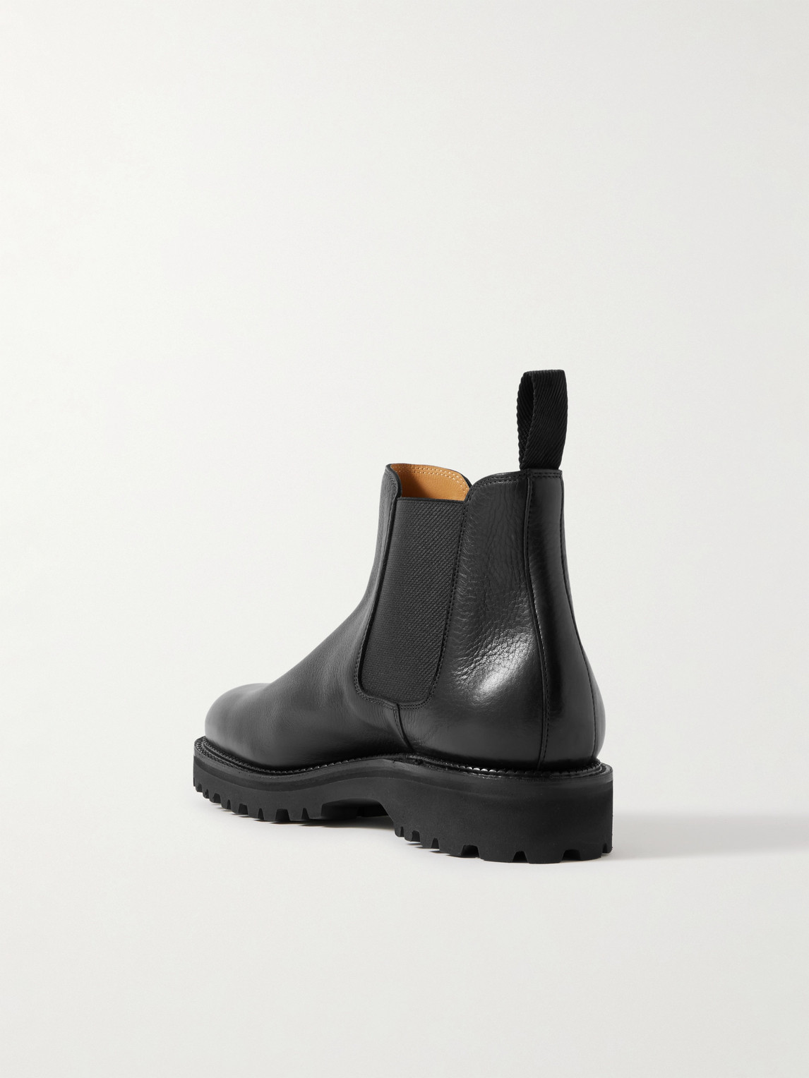 John Lobb Lawry New Standard Leather Chelsea Boots In Black
