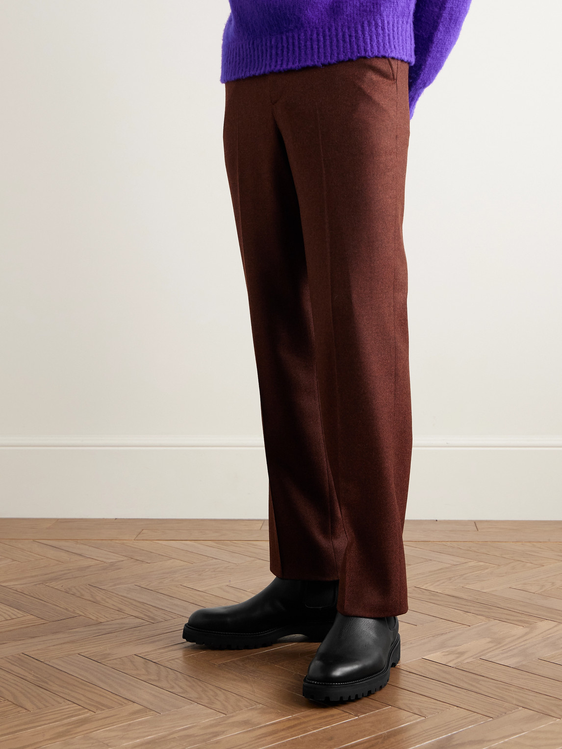 John Lobb Lawry New Standard Leather Chelsea Boots In Black