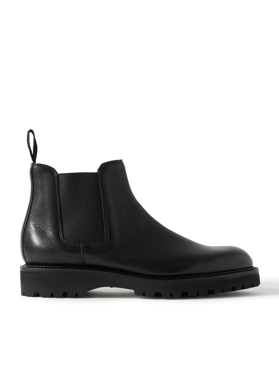 John Lobb Lawry New Standard Leather Chelsea Boots In Black