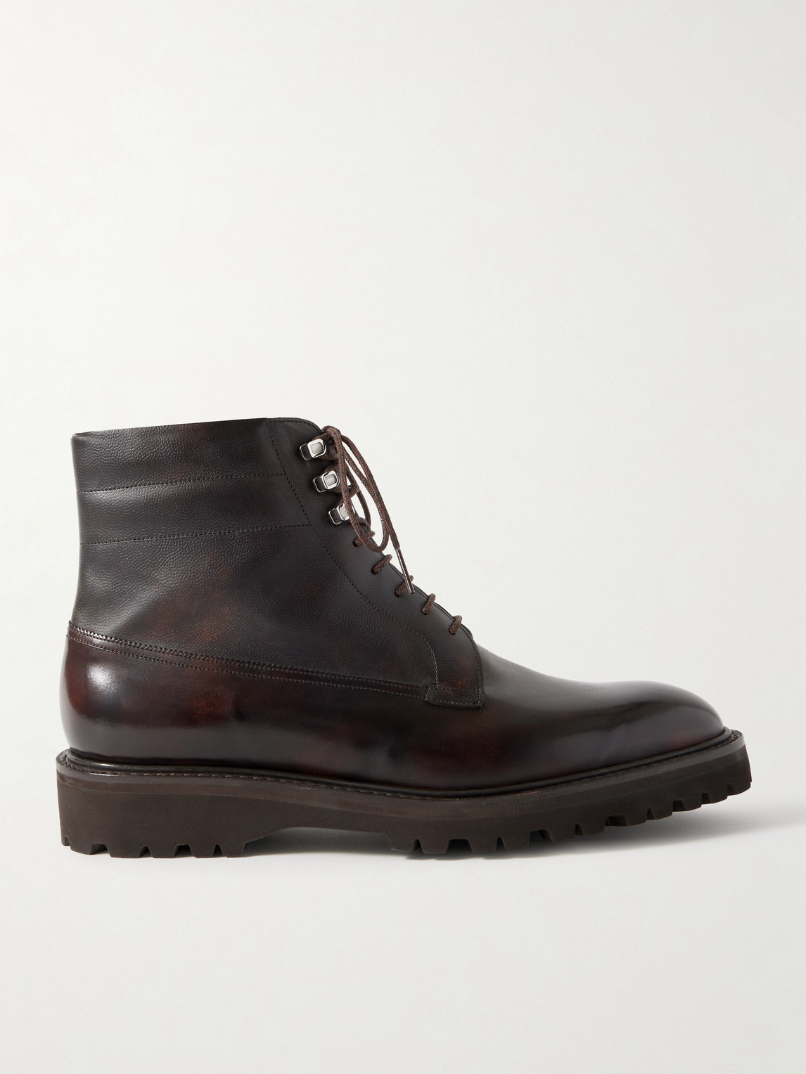 Alder Burnished-Leather Boots - Men