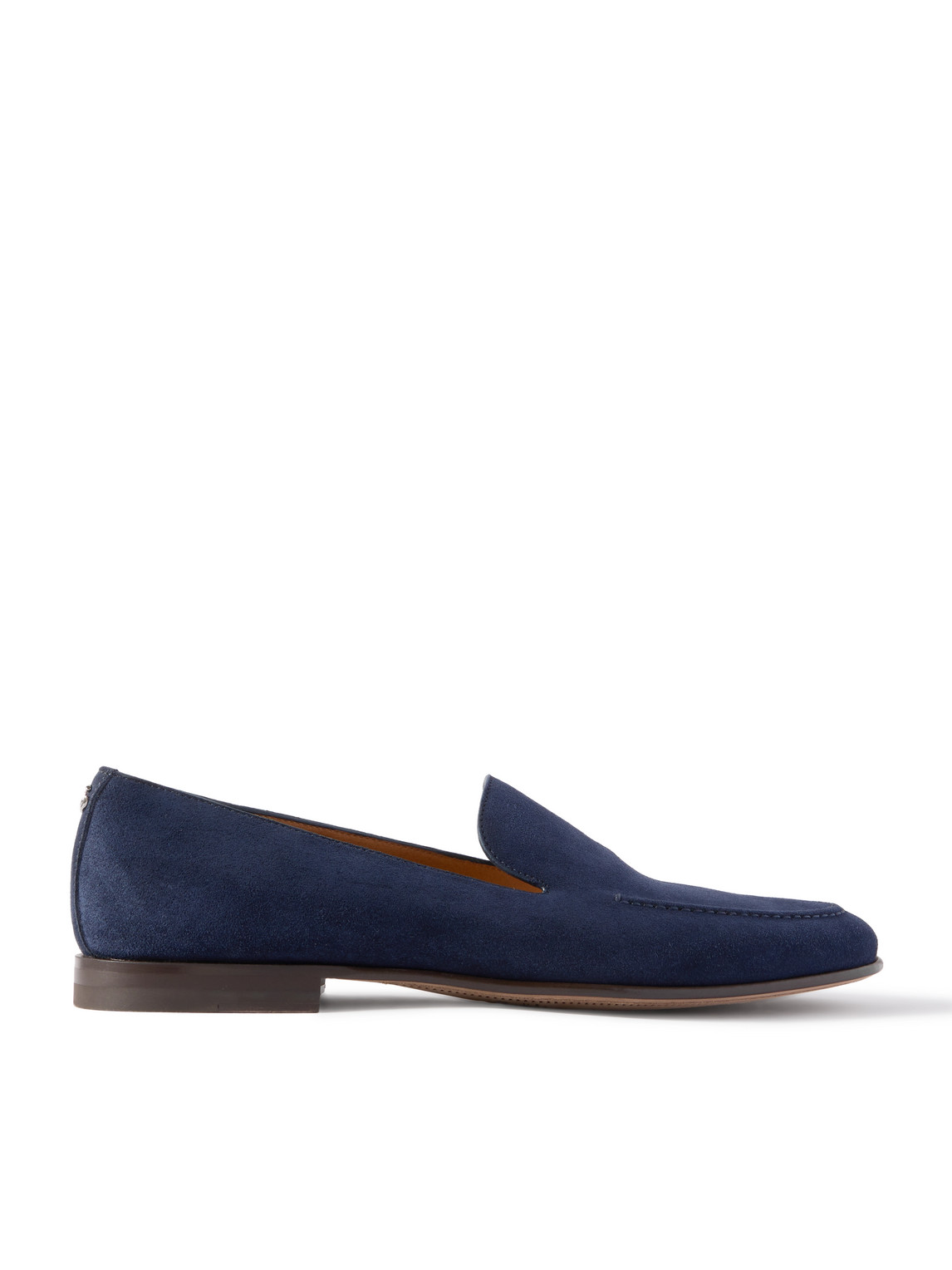 Dolce&Gabbana Logo-Embellished Suede Loafers