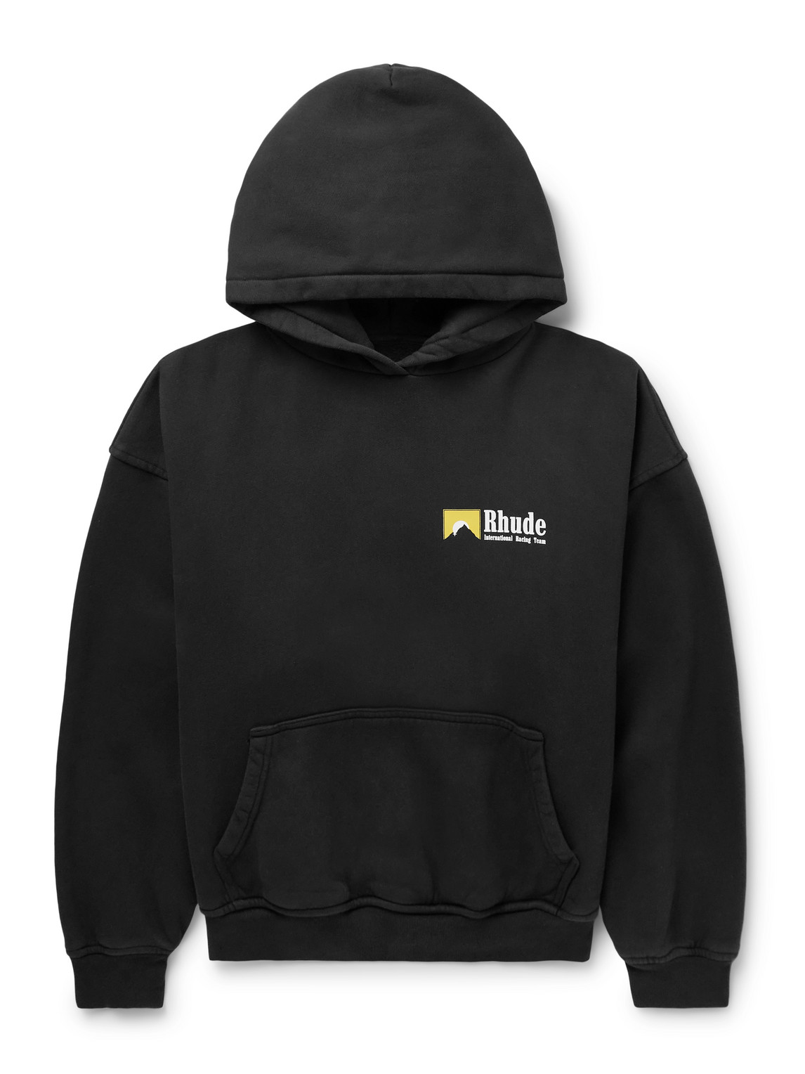Logo-Print Cotton-Jersey Hoodie