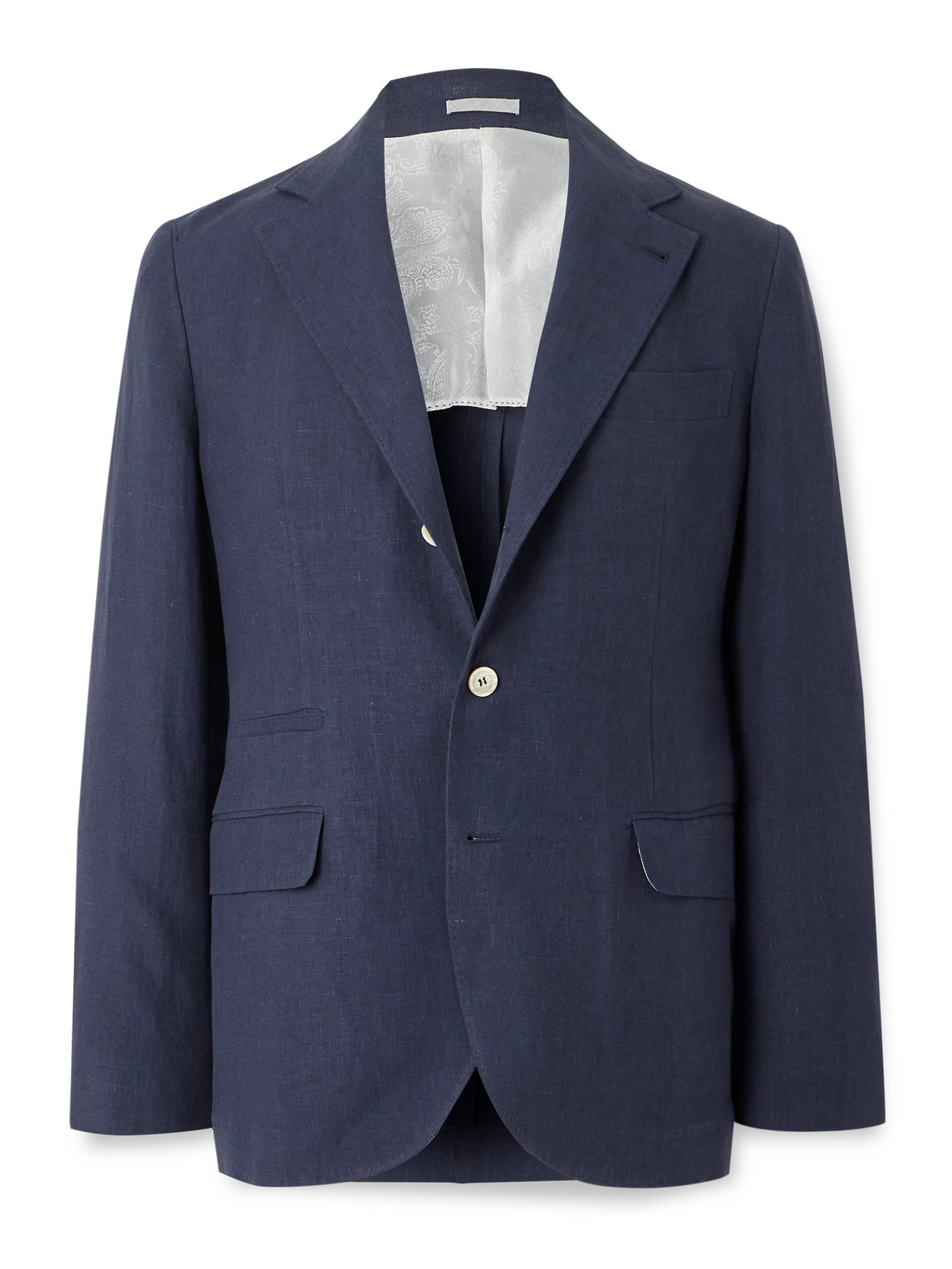 Brunello Cucinelli – Linen Suit Jacket
