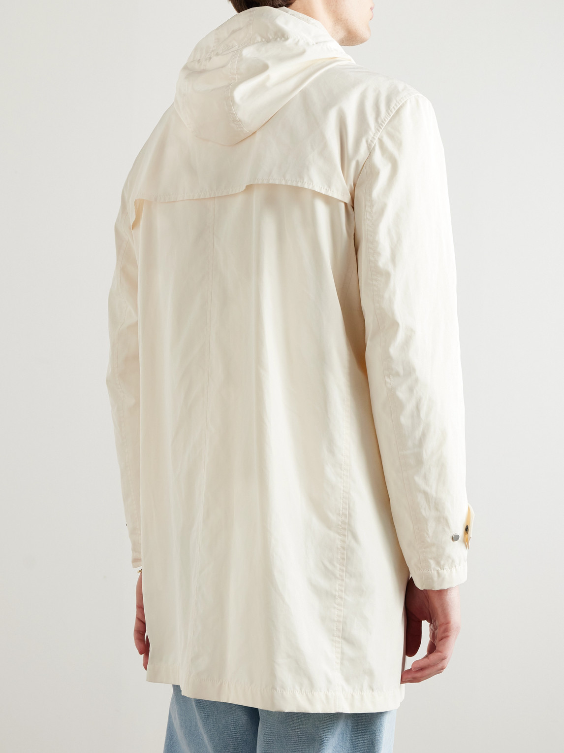 Brunello Cucinelli Shell Hooded Coat