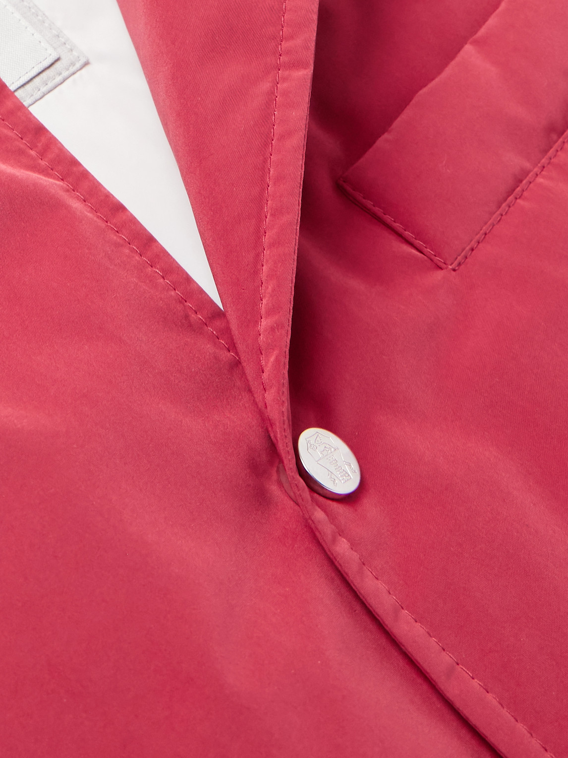 Brunello Cucinelli Padded Shell Gilet In Red