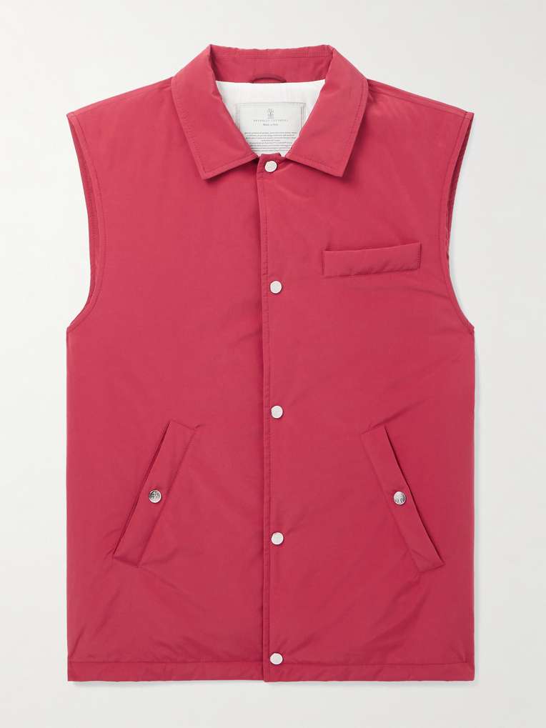 Brunello Cucinelli — Padded Shell Gilet