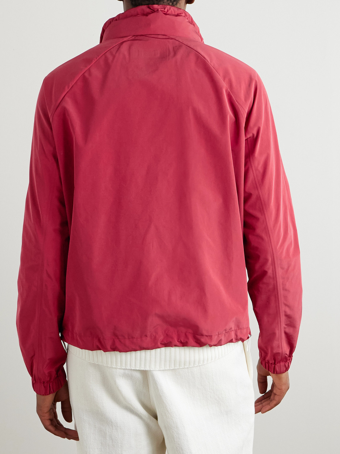 Brunello Cucinelli Shell Jacket In Red