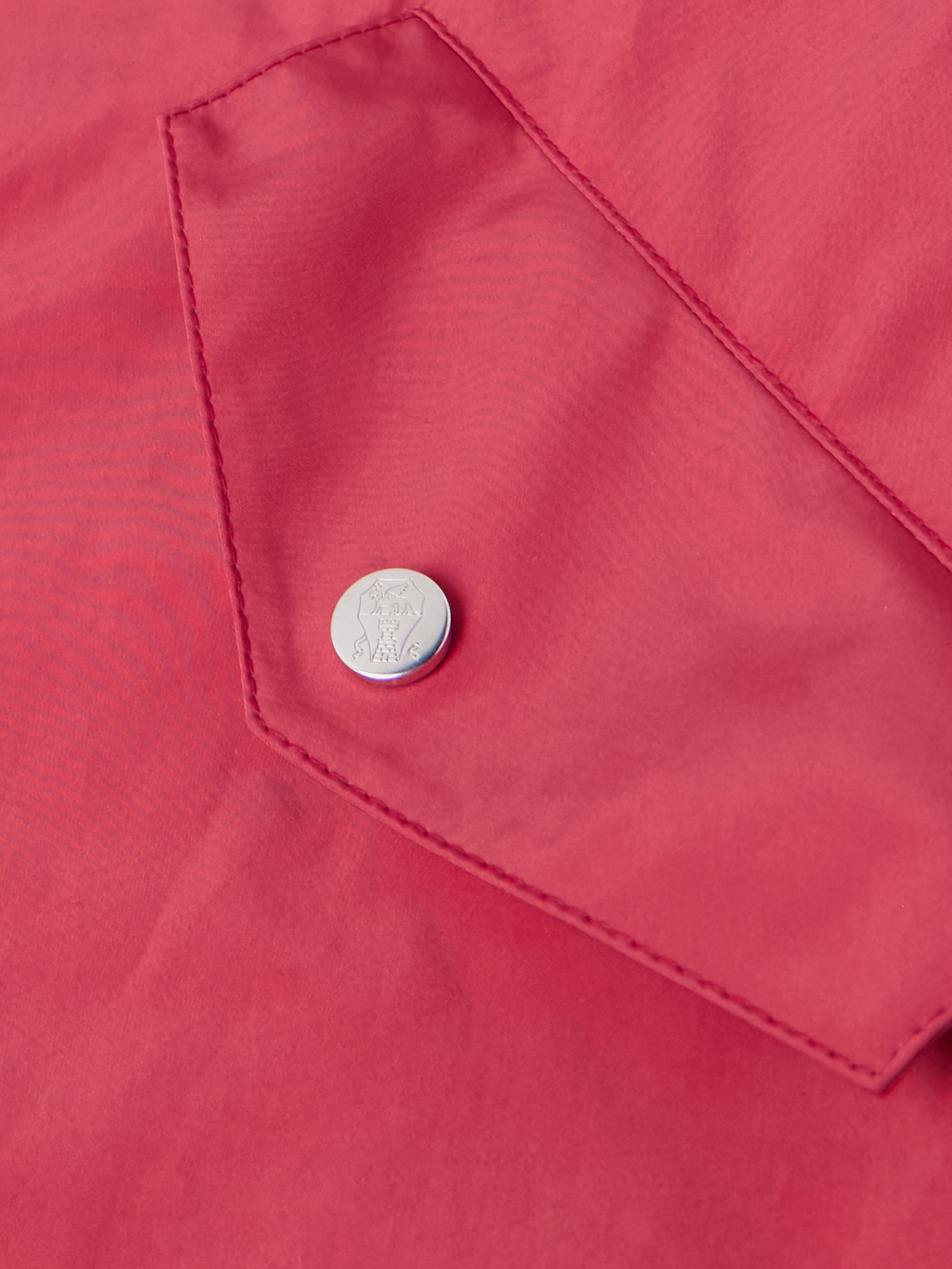 Brunello Cucinelli Shell Jacket In Red
