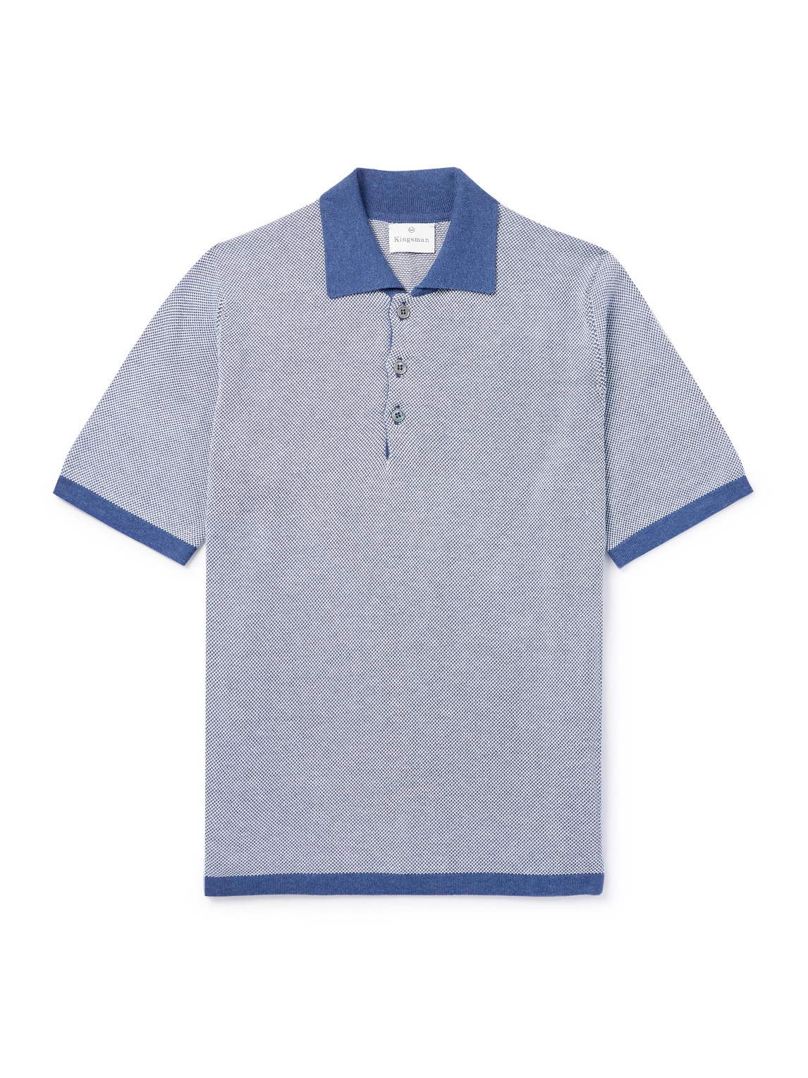 Kingsman Birdseye Cotton Polo Shirt