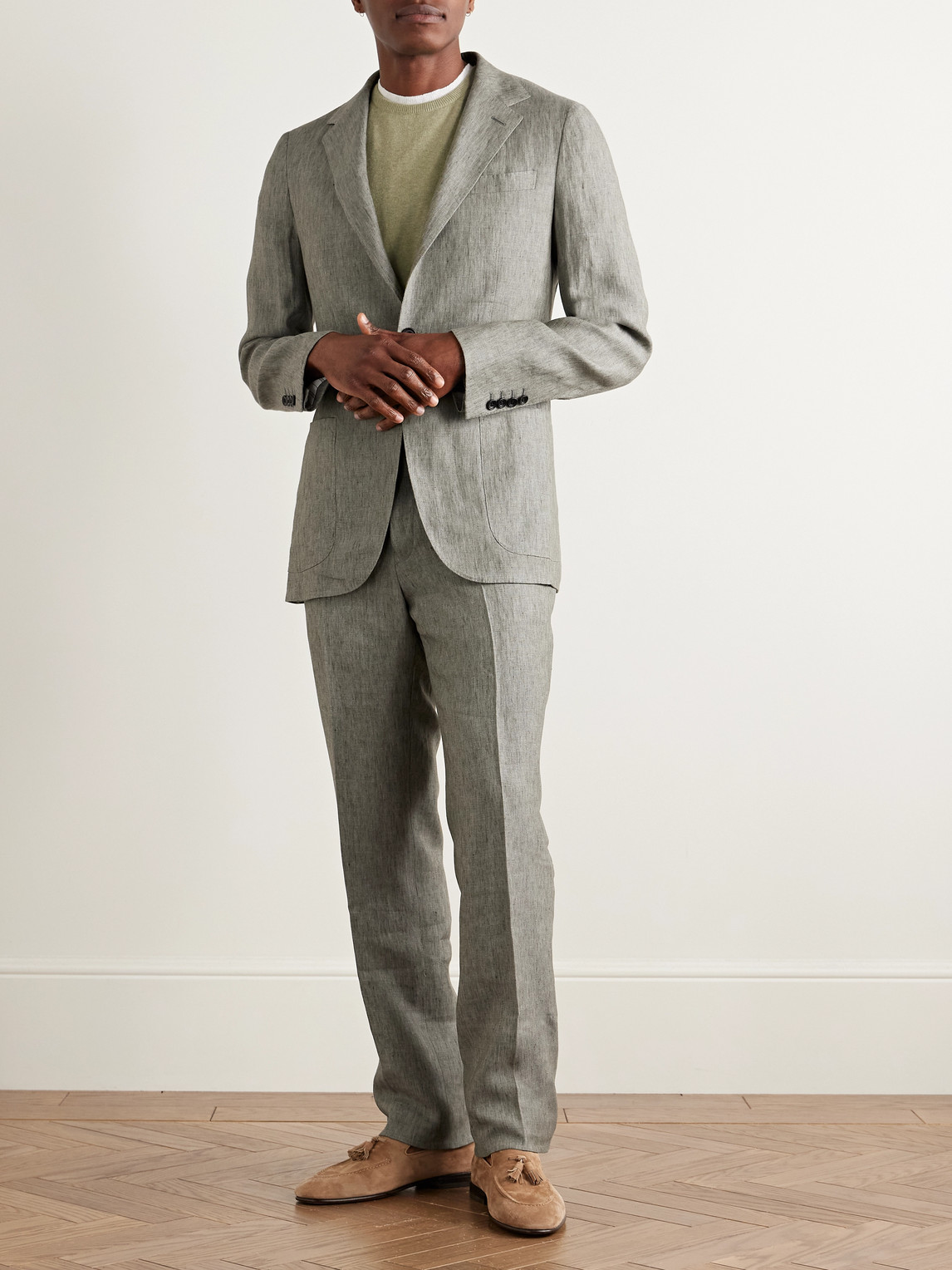KINGSMAN LINEN SUIT JACKET
