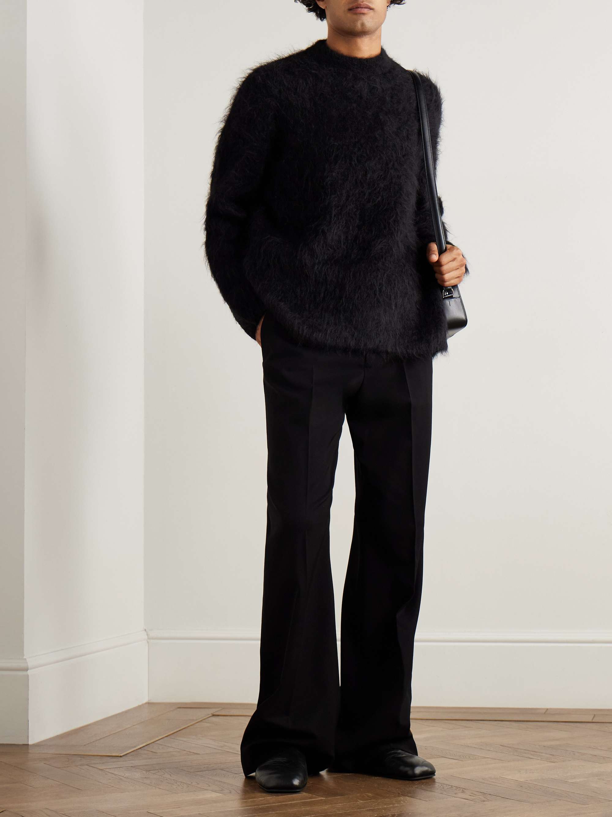 【 OURS着用】Séfr HARU SWEATER black haru-sweater-in-black-men-