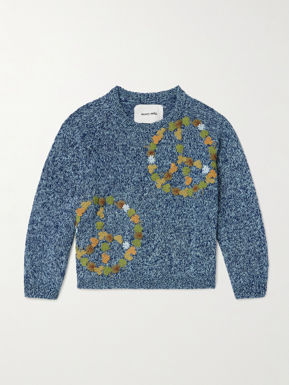 Story Mfg. Bulb Appliquéd Organic Cotton Sweater - Men