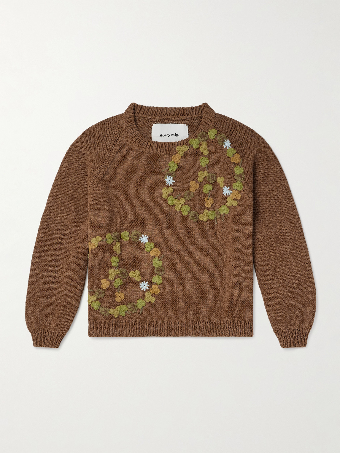 Story Mfg. Bulb Appliquéd Organic Cotton weater - Men