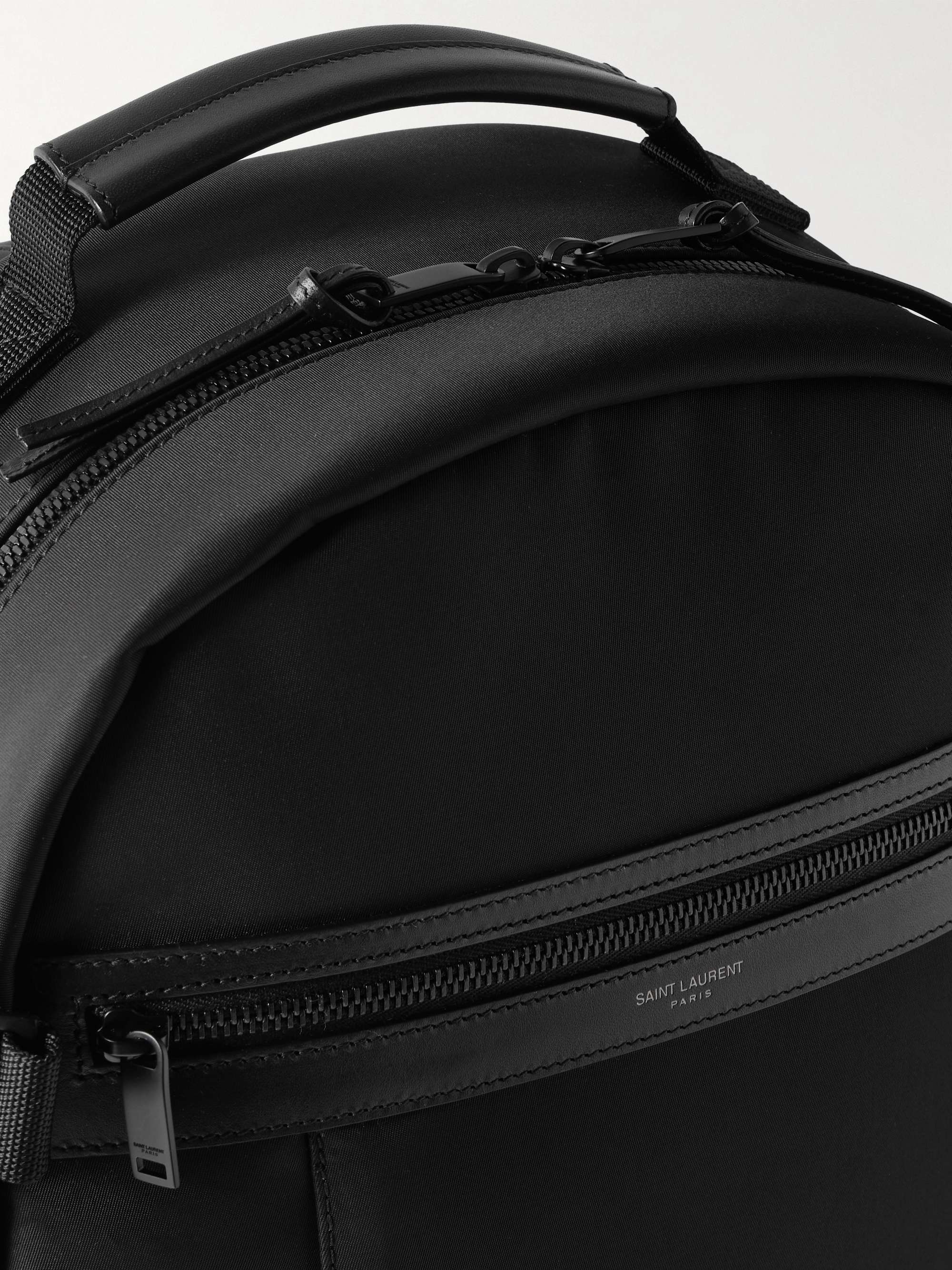 Saint Laurent City Trekking Backpack In Econyl®, Smooth