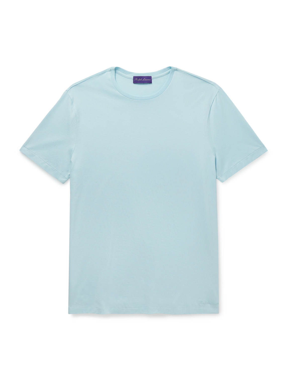 Logo-Embroidered Cotton-Lisle T-Shirt