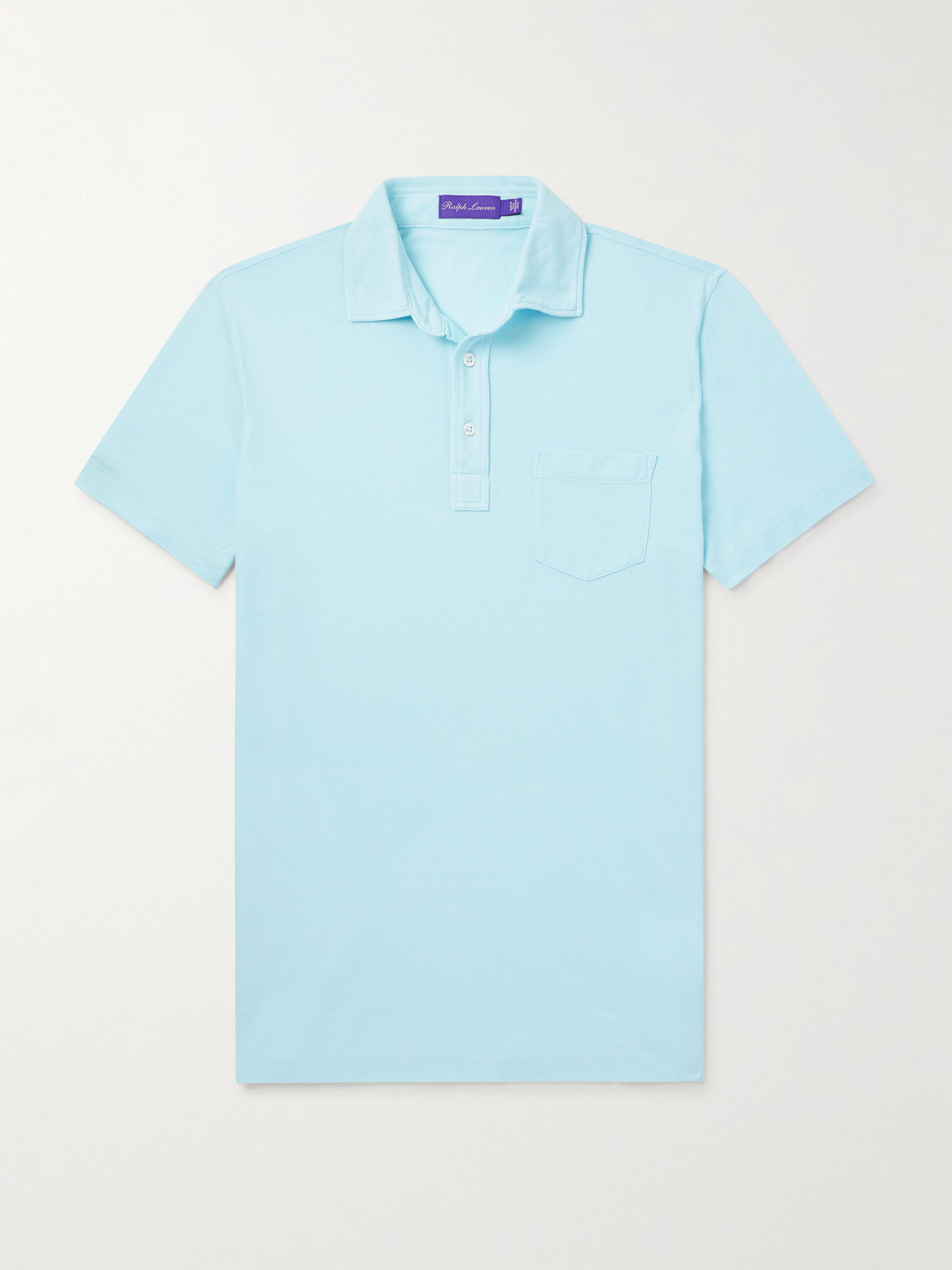 Ralph Lauren Purple Label lim-Fit Washed Cotton-Piqué Polo hirt - Men