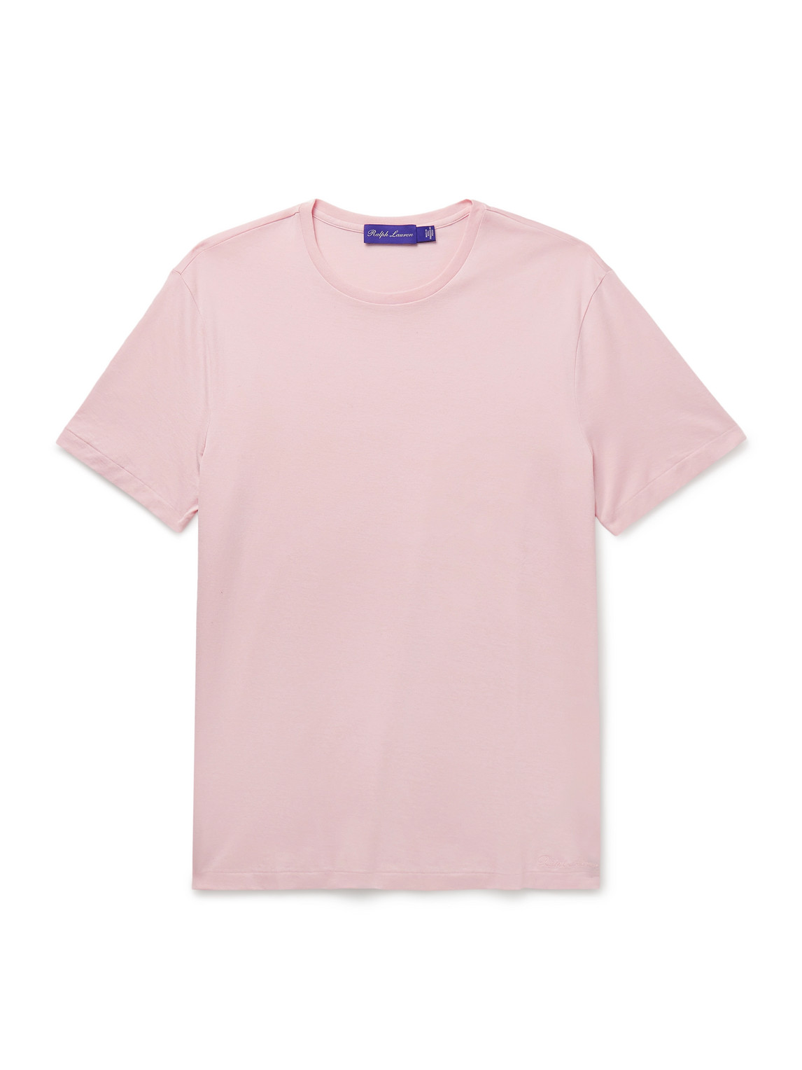 Logo-Embroidered Cotton-Lisle T-Shirt