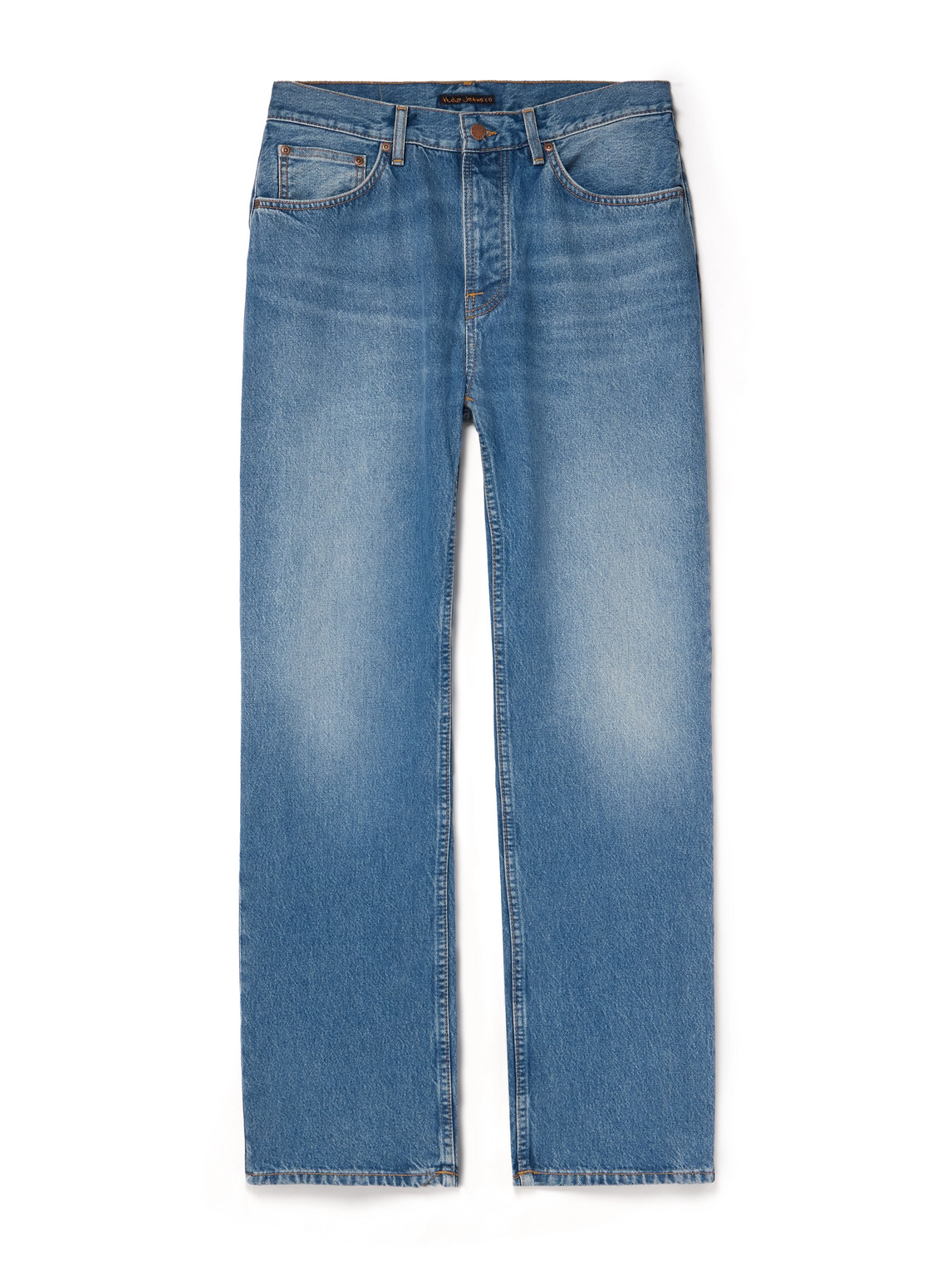Nudie Jeans Tuff Tony Straight-leg Jeans In Blue