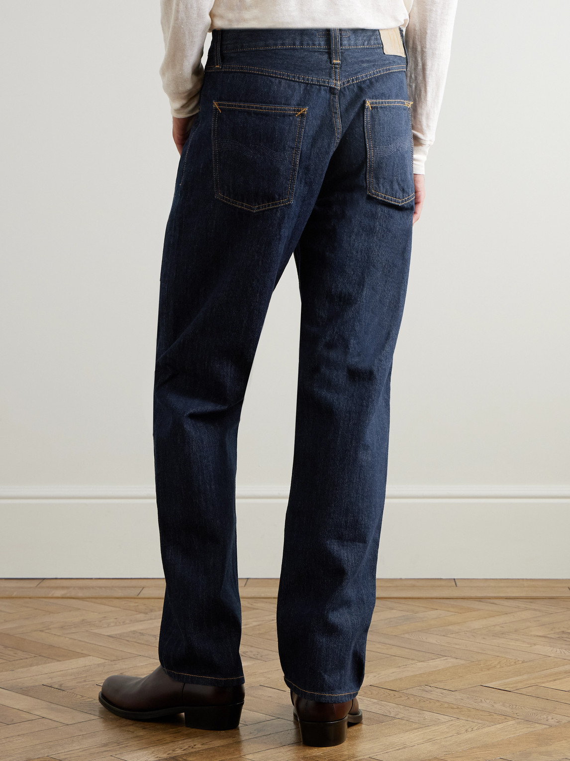 Nudie Jeans Rad Rufus Straight-leg Jeans In Blue