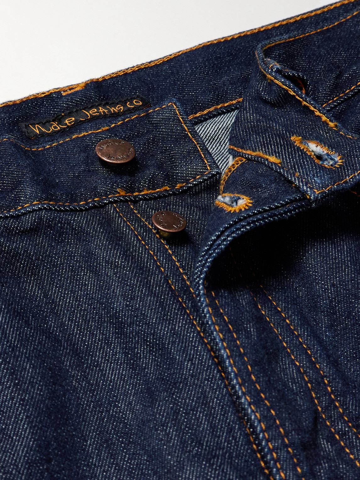 Nudie Jeans Rad Rufus Straight-leg Jeans In Blue