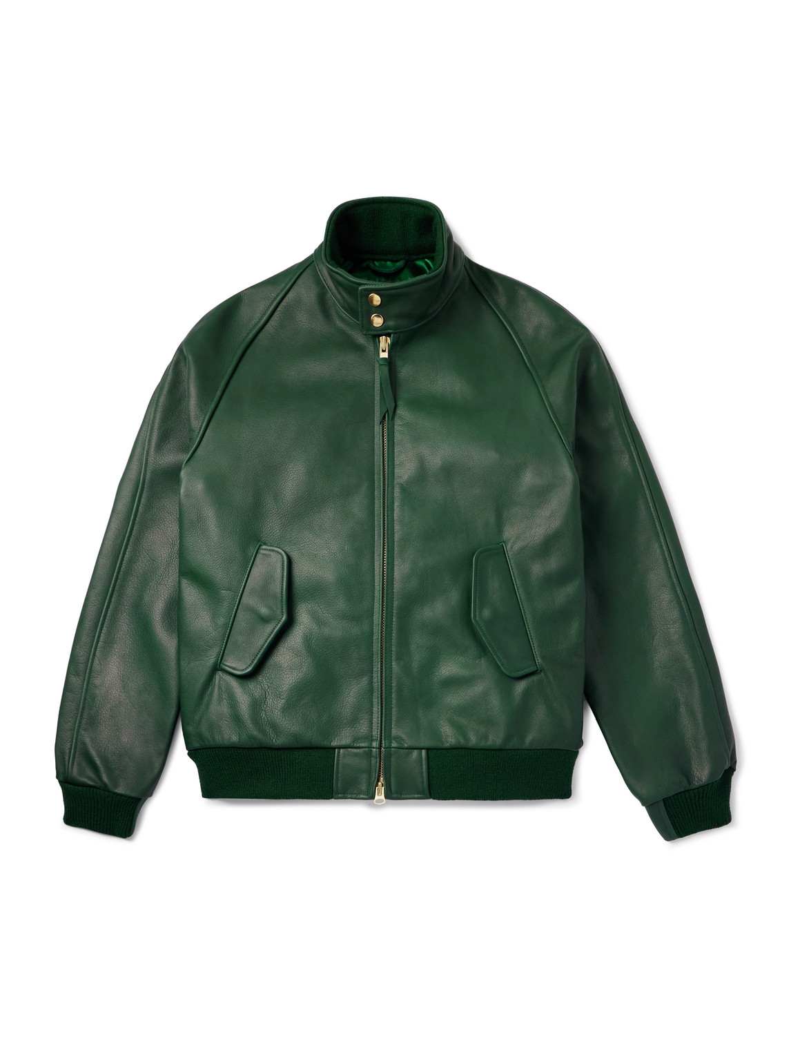 Baracuda Leather Bomber Jacket