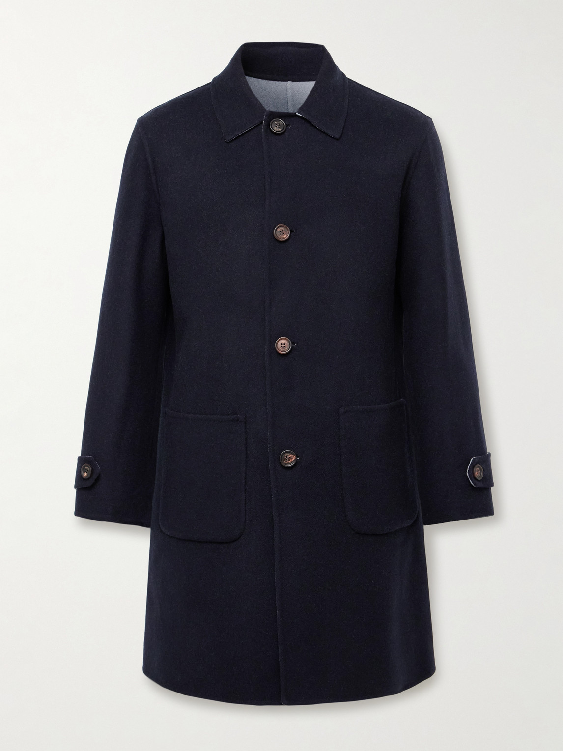 ELEVENTY Reversible Wool-Felt Coat - Men