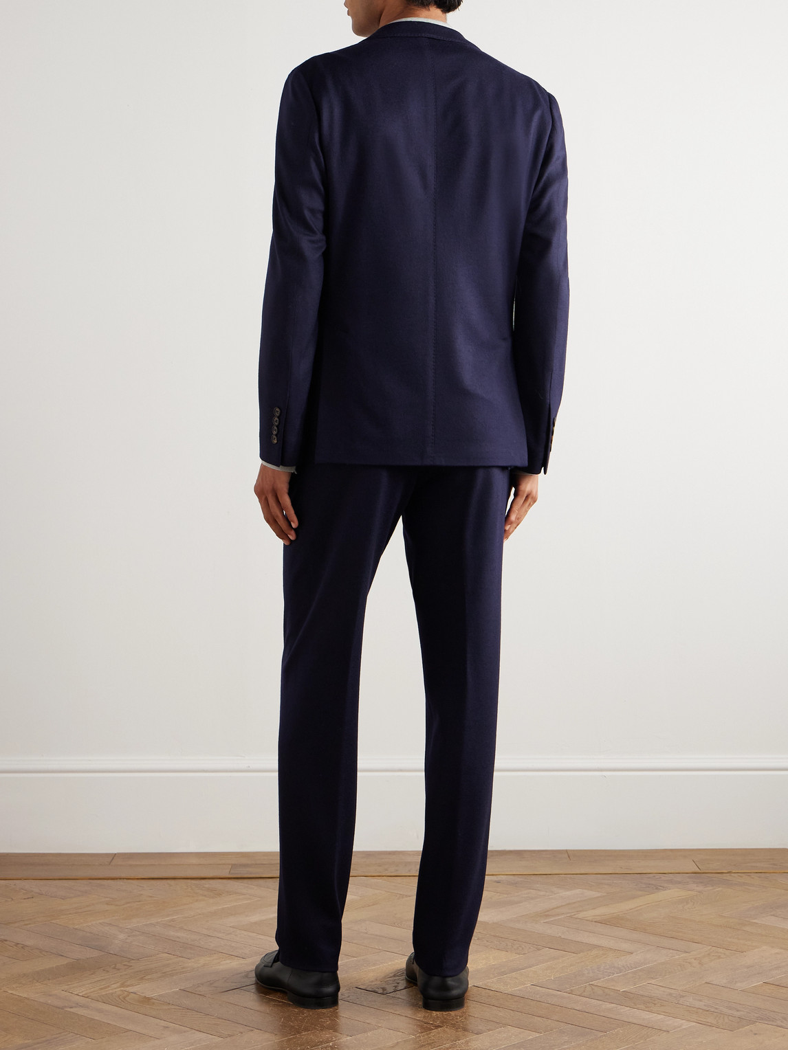Eleventy Nested Wool Suit In Blue