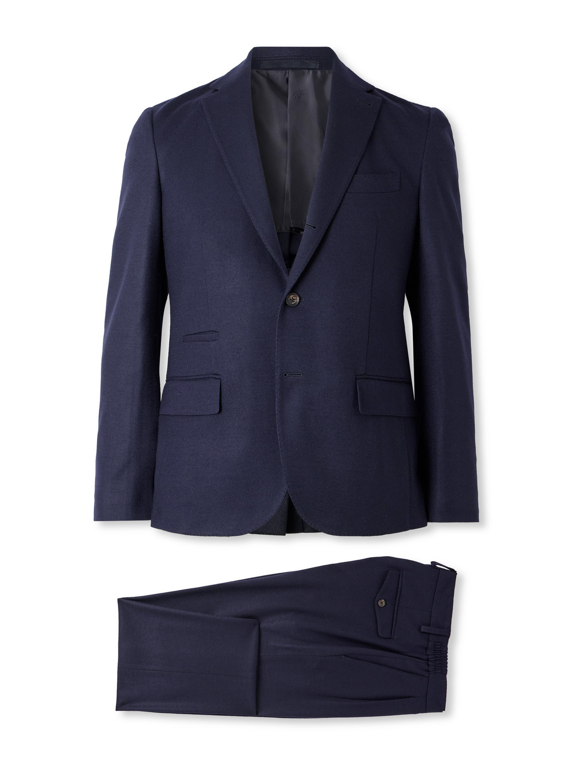Eleventy Nested Wool Suit In Blue
