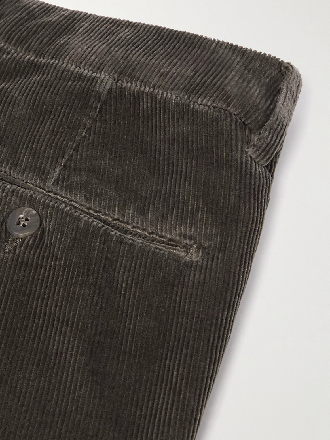 Straight-Leg Stretch Cotton And Modal-Blend Corduroy