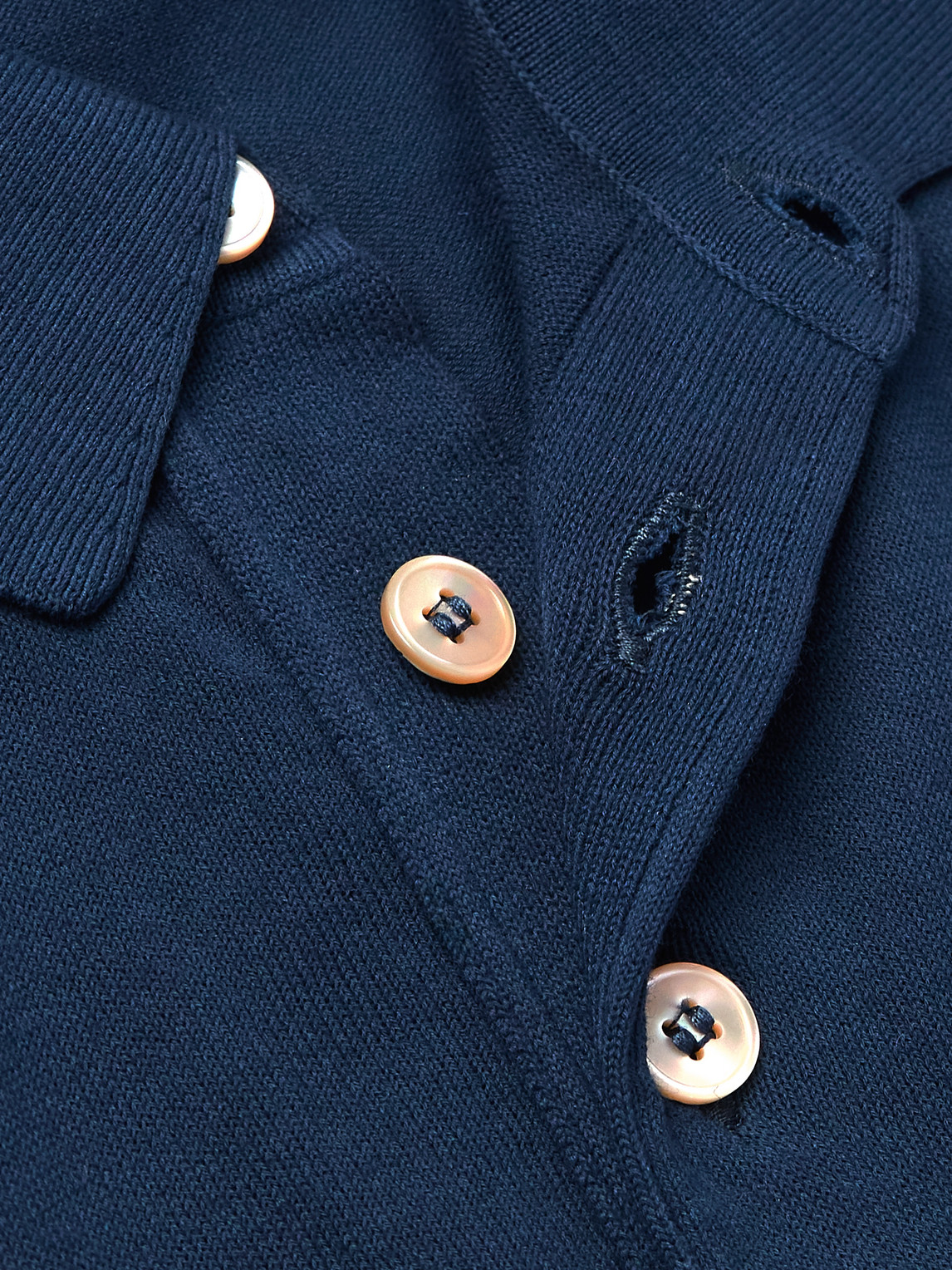 Garment-Dyed Cotton Polo Shirt