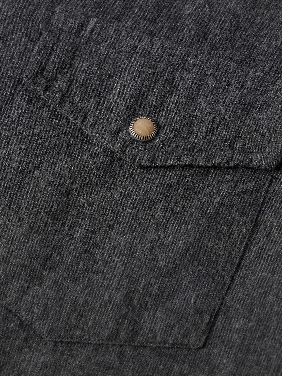  Eleventy - Cotton Western Shirt - Men - Gray - S 