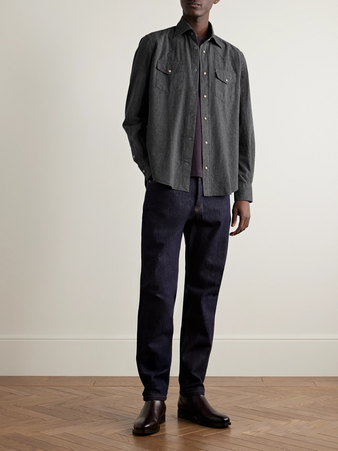 Cotton Western Shirt