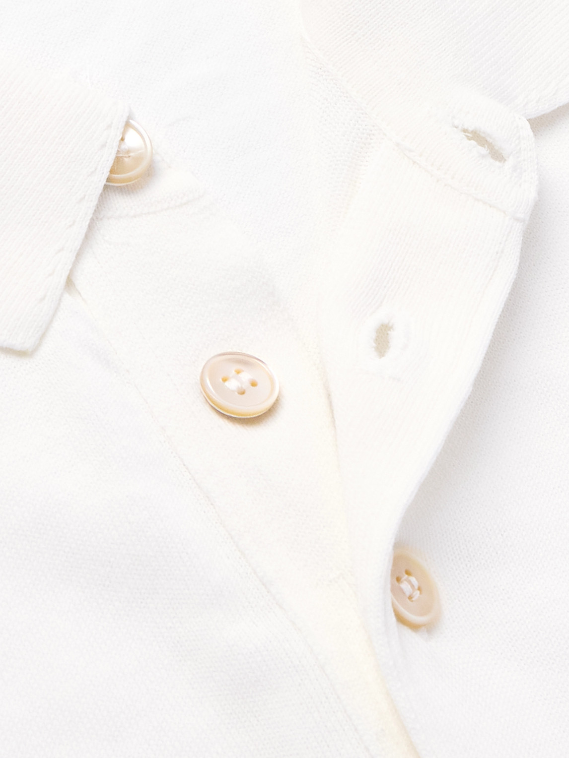 Garment-Dyed Cotton Polo Shirt