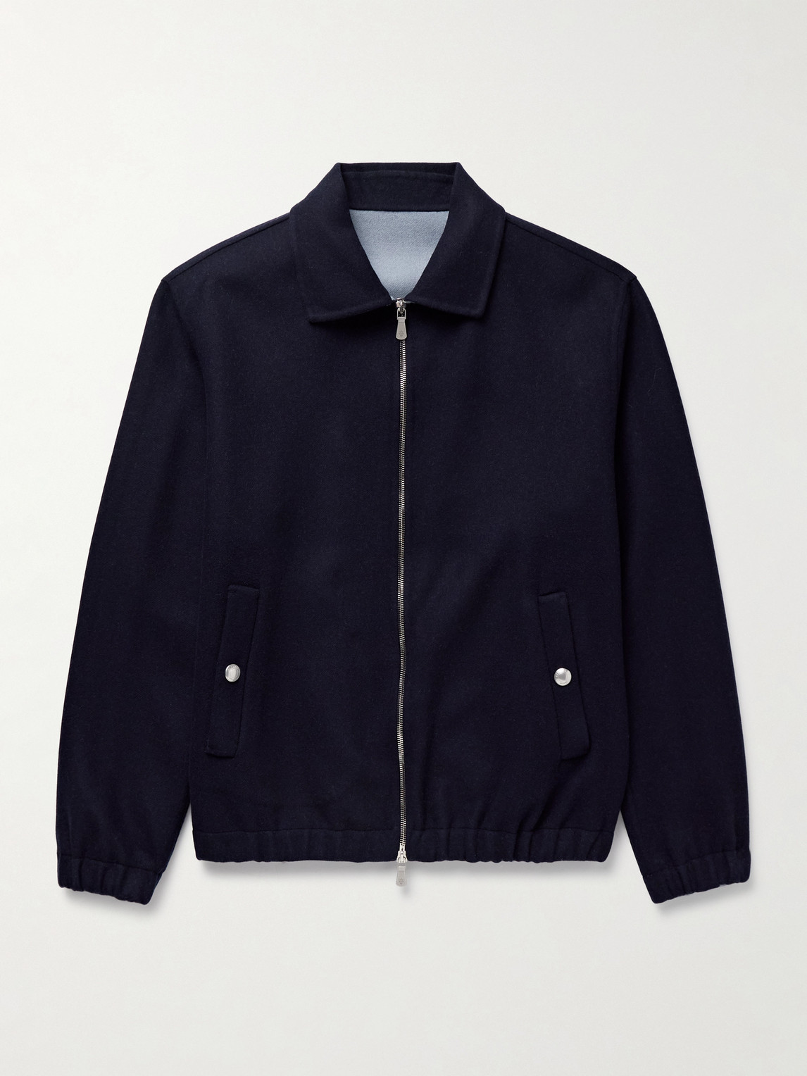 ELEVENTY Wool-Felt Bomber Jacket - Men