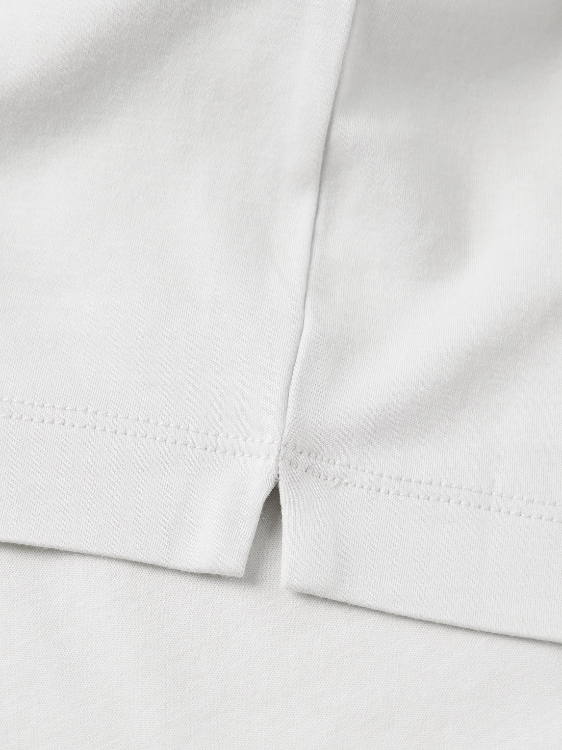 Eleventy Cotton And Modal-blend Jersey T-shirt In White