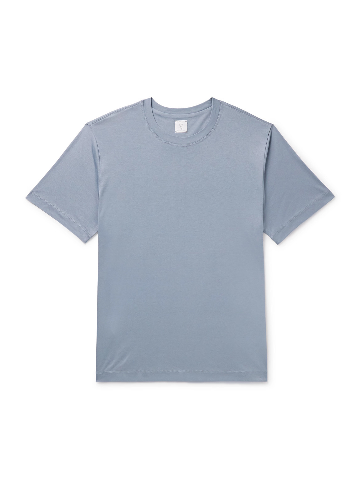 Eleventy Cotton-jersey T-shirt In Brown