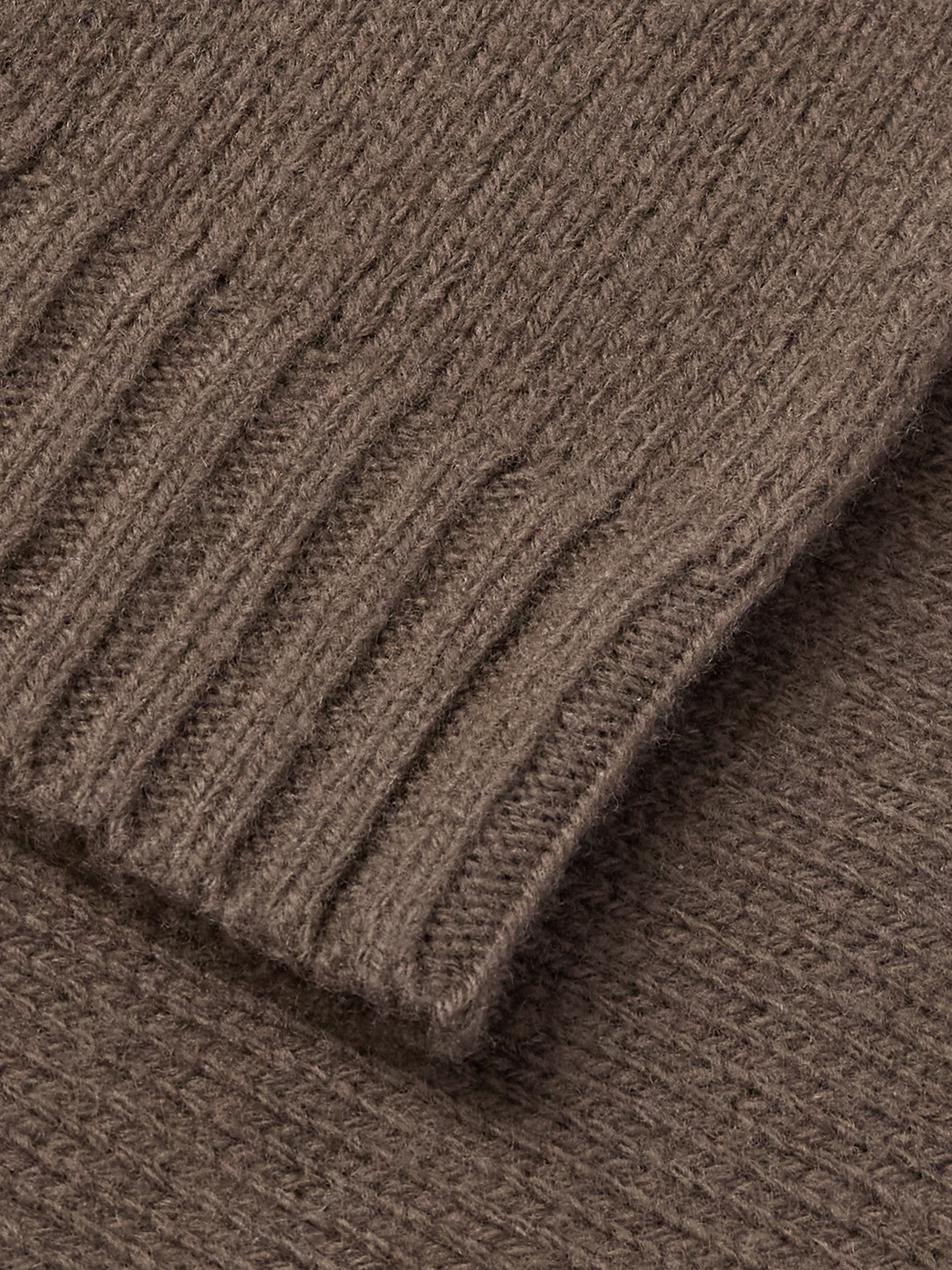 Eleventy Slim-fit Wool Sweater In Brown