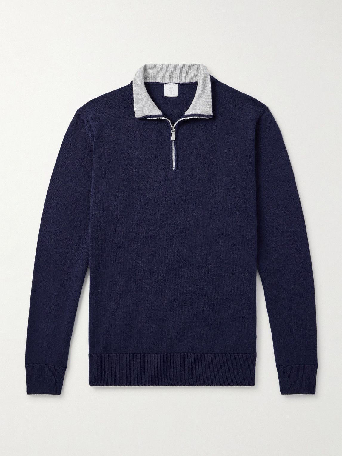 ELEVENTY Cashmere Half-Zip Sweater - Men