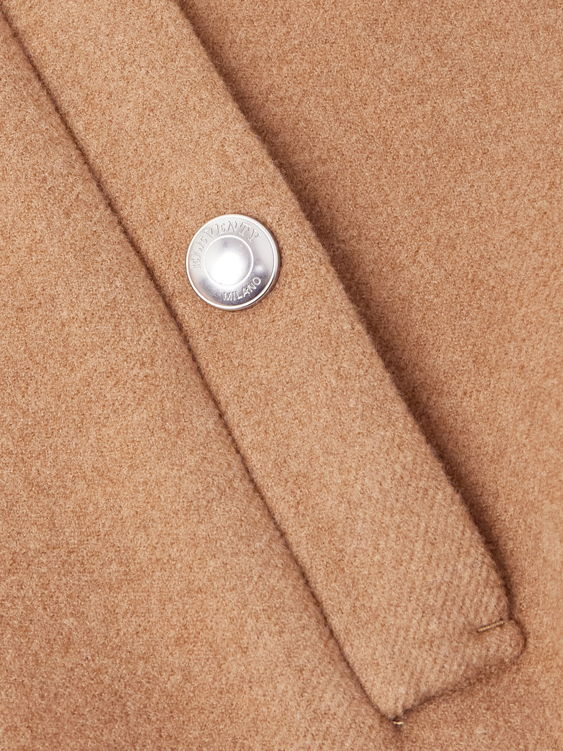 Eleventy Wool-felt Bomber Jacket In Neutral