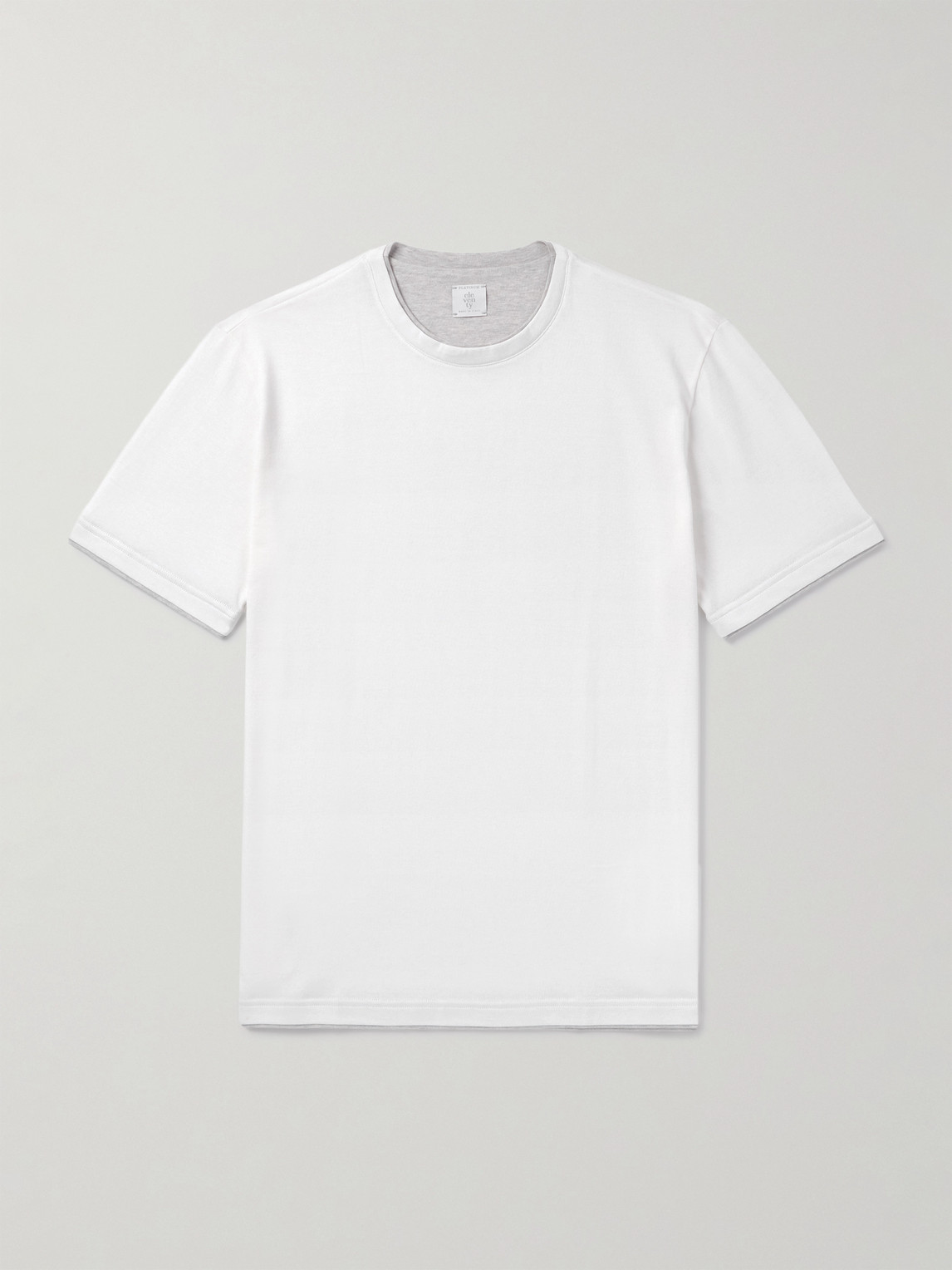 ELEVENTY Giza Cotton-Jersey T-Shirt - Men