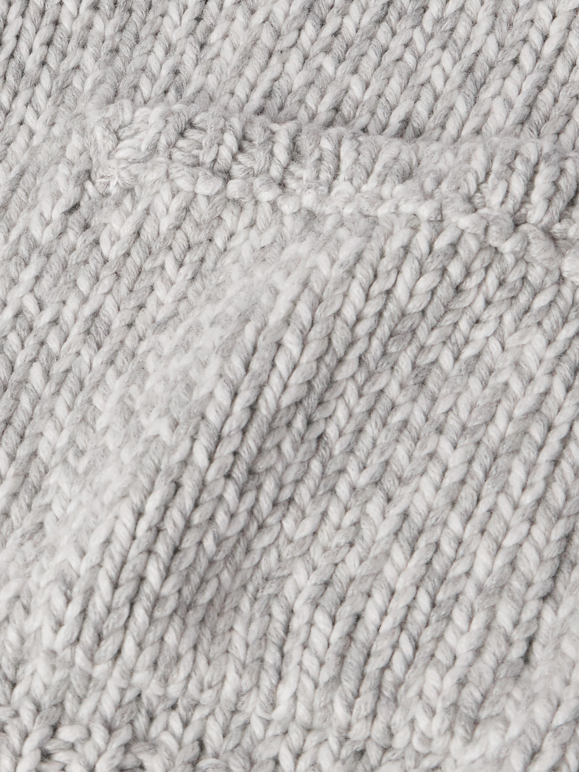 Eleventy Slim-fit Shawl-collar Cashmere Cardigan In Gray