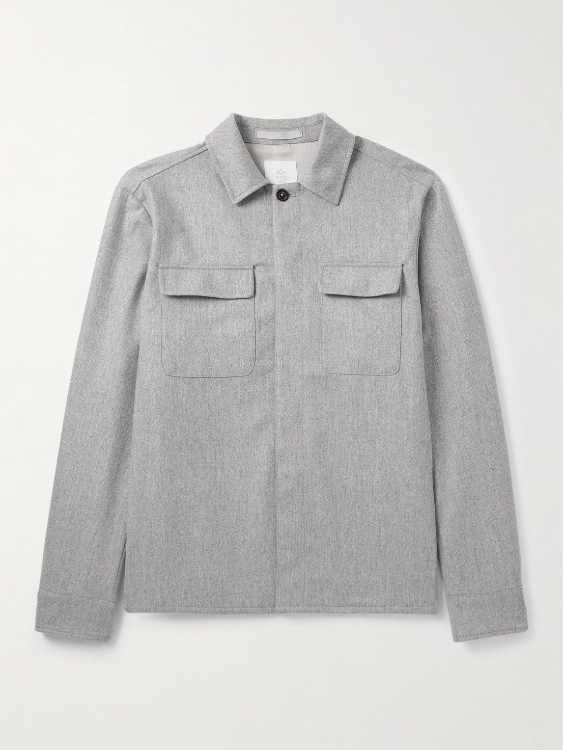 ELEVENTY Wool-Blend Overshirt - Men