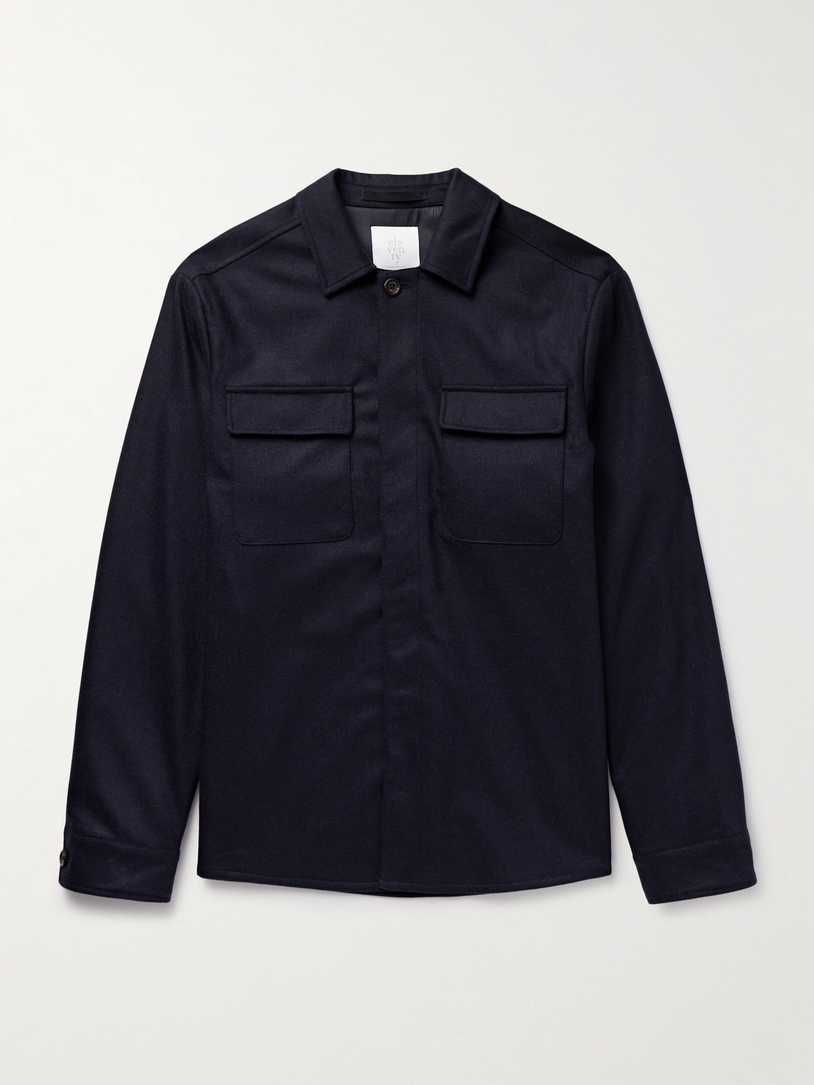 ELEVENTY Wool-Blend Overshirt - Men