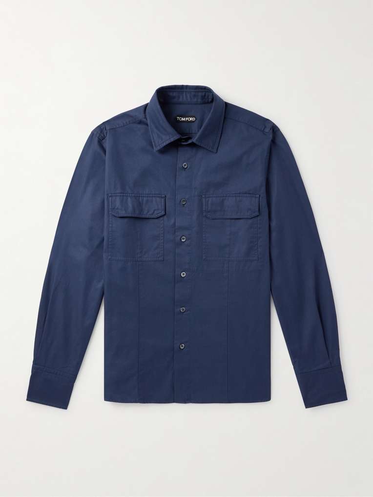 Tom Ford — Cotton-Twill Shirt