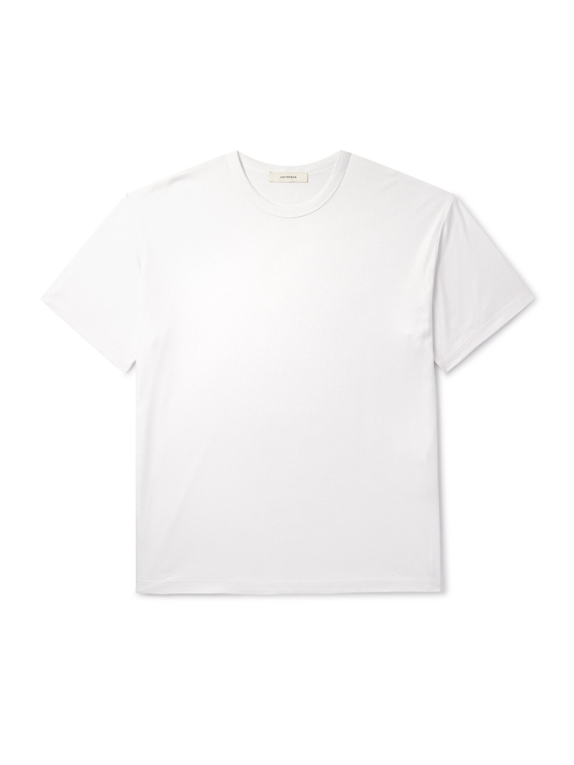 Umit Benan James Cotton-jersey T-shirt In White